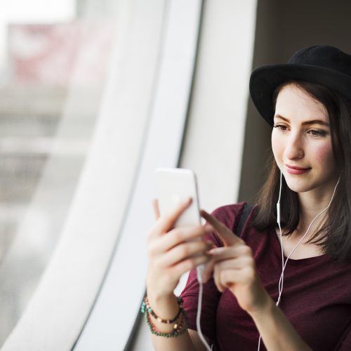 Woman Women Connection Digital Device Internet Concept