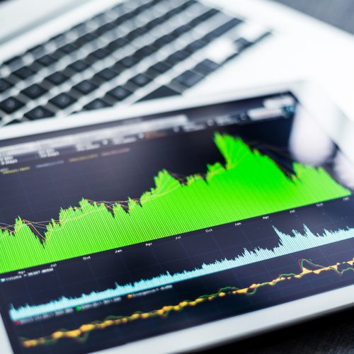 Stock market data on tablet pc