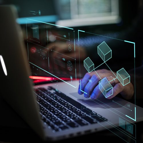 Digital crime by an anonymous hacker